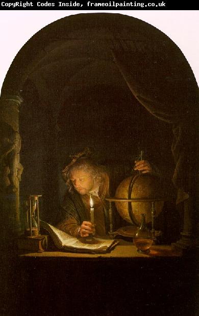 Gerrit Dou Astronomer by Candlelight